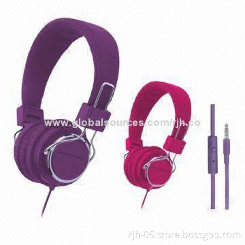 Customized logo promotional headphone with CE/RoHS and factory price